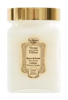 Увлажняющее твердое масло ореха карите для тела и волос с ароматом лукум La Sultane De Saba Loukoum Shea Butter