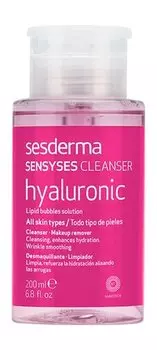 Увлажняющий антивозрастной лосьон для снятия макияжа Sesderma Sensyses Cleanser Hyaluronic