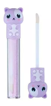 Увлажняющий бальзам для губ с глиттером Гурмандиз Бальзам для губ Котик