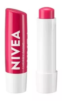 Увлажняющий бальзам для губ с нежно-алым оттенком Nivea Бальзам для губ Вишневое сияние