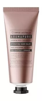 Увлажняющий бальзам для рук с маслами розового грейпфрута и герани Empire Australia Aromapure Hydrating Hand Balm Pink Grapefruit + Geranium