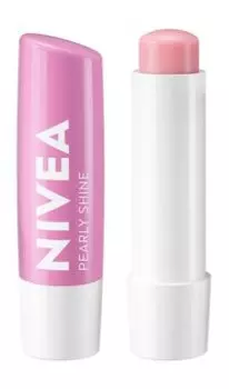 Увлажняющий бальзам для сияния губ с маслом дерева ши, витаминами C и E Nivea Бальзам для губ Сияние жемчуга