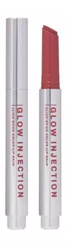 Увлажняющий бальзам-стик для губ с глянцевым финишем Influence Beauty Glow Injection Click Stick Color Lip Balm