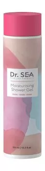 Увлажняющий гель для душа с ароматом орхидеи, ванили и амбры Dr.Sea Moisturizing Shower Gel Orchid - Vanilla - Amber