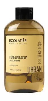 Увлажняющий гель для душа с маслом арганы и экстрактом ванили Ecolatier Urban Moistruzing Гель для душа Увлажнение