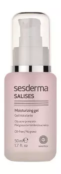 Увлажняющий гель для лица на основе себорегулирующего комплекса Sesderma Salises Moisturizing Gel