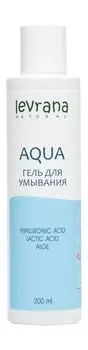 Увлажняющий гель для умывания с гиалуроновой кислотой Levrana Aqua Гель для умывания