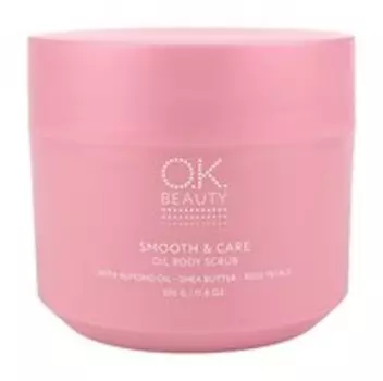 Увлажняющий и разглаживающий скраб для тела O.K.Beauty Smooth & Care Oil Body Scrub