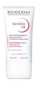 Увлажняющий крем для кожи лица с покраснениями и розацеа Bioderma Sensibio AR