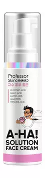 Увлажняющий крем для лица с Aha кислотами Professor SkinGood A-HA! Solution Face Cream