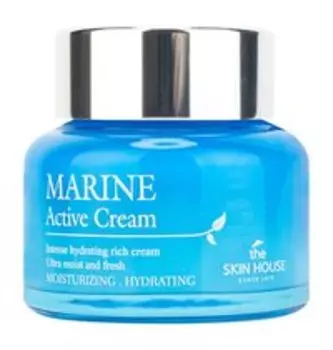 Увлажняющий крем для лица с экстрактами морских водорослей The Skin House Marine Active Cream