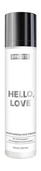 Увлажняющий крем для лица с кетоглутаровой кислотой 2% #Prosto Hello, Love Moisturizing Face Cream