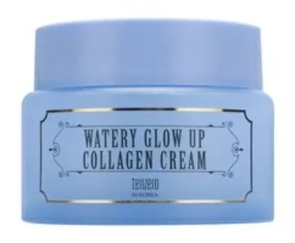 Увлажняющий крем для лица Tenzero Watery Glow Up Collagen Cream