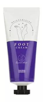 Увлажняющий крем для ног с ароматом лаванды Tenzero Moisturizing Lavender Foot Cream