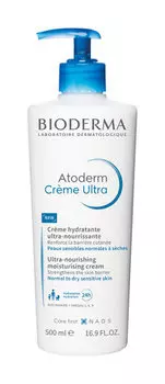 Увлажняющий крем для очень сухой, сухой, чувствительной и нормальной кожи Bioderma Atoderm Crme