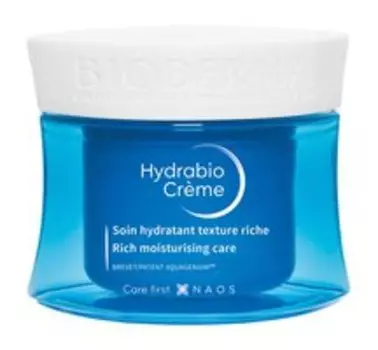 Увлажняющий крем для сухой и обезвоженной кожи лица Bioderma Hydrabio Crme