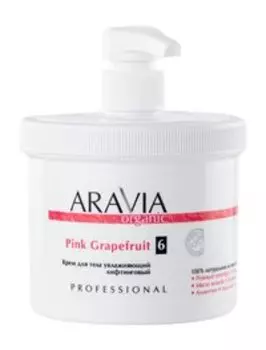 Увлажняющий крем для тела с эффектом лифтинга Aravia Organic Pink Grapefruit Крем для тела