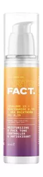Увлажняющий крем-гель для лица со скваланом 1% и ниацинамидом 0,3% Art&Fact. Moisturizing and Face Tone Controller Face Cream Gel