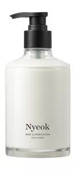 Увлажняющий лосьон для рук и тела с дымно-древесным ароматом I'm from Nyeok Body & Hand Lotion
