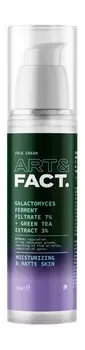 Увлажняющий матирующий крем для лица с галактомисисом 7% Art&Fact. Moisturizing and Matte Skin Face Cream