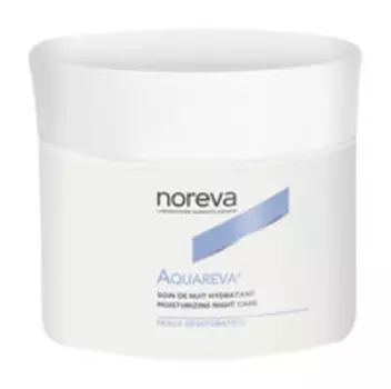 Увлажняющий ночной крем обезвоженной кожи лица Noreva Aquareva Moisturizing Night Care
