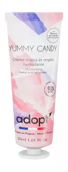 Увлажняющий парфюмированный крем для рук и ногтей Adopt' Yummy Candy Moisturizing Hand and Nail Cream