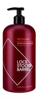 Увлажняющий шампунь для сухих и жестких волос Lock Stock & Barrel Recharge Moisture Shampoo