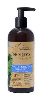 Увлажняющий шампунь для волос с маслом чайного дерева Nord's Secret Moisturizing Shampoo Melissa and Tea Tree Oil