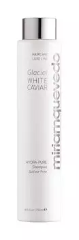 Увлажняющий шампунь с экстрактом прозрачно-белой икры Miriamquevedo Glacial White Caviar Hydra Pure Shampoo