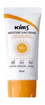 Увлажняющий солнцезащитный крем для лица Kims Moisture Sun Cream SPF 50+ PA++++ Triple Function