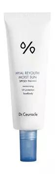 Увлажняющий солнцезащитный крем-гель для лица с гиалуроновой кислотой Dr.Ceuracle Hyal Reyouth Moist Sun SPF 50+ PA++++