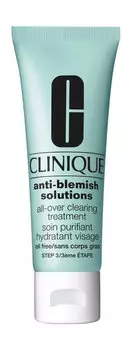 Увлажняющий точечный крем-гель для проблемной кожи лица Clinique Anti-Blemish Solutions All-Over Clearing Treatment