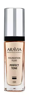 Увлажняющий тональный крем для естественного сияния кожи лица Aravia Professional Perfect Tone Foundation Fluid