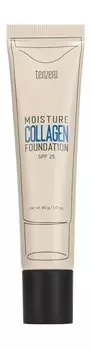 Увлажняющий тональный крем для лица с коллагеном Tenzero Moisture Collagen Foundation SPF 25
