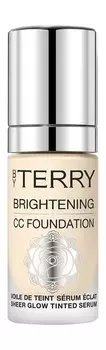 Увлажняющий тональный крем-сыворотка с ниацинамидом By Terry Brightening CC Foundation