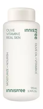 Увлажняющий тонер для лица с маслом оливы и витамином Е Innisfree Olive Vitamin E Real Skin