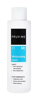 Увлажняющий тоник для лица с гиалуроновой кислотой PRUV:ME Mt 11 Moisturising Toner