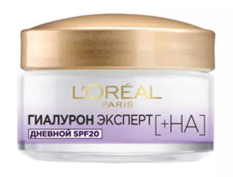 Увлажняющий восполняющий дневной крем для лица L'Oreal Гиалурон Эксперт Дневной крем SPF 20