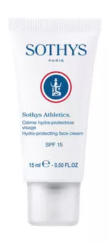 Увлажняющий защитный крем для кожи лица Sothys Athletics Hydra-Protecting Face Cream SPF 15