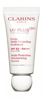 Увлажняющий защитный крем-гель для лица Clarins UV PLUS [5P] Anti-Pollution Multi-ProtectionMoisturizing Screen SPF 50