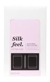 Ватные диски с эффектом шелковистого покрытия Missha Silk Feel Cotton Puff