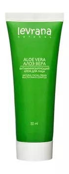 Витаминизирующий крем для лица с органическим алоэ вера Levrana Алоэ вера Витаминизирующий Крем для лица