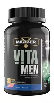 Витаминно-минеральный комплекс для мужчин в таблетках Maxler VitaMen