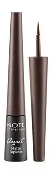 Водостойкая матовая подводка для глаз Note Elegant Matte Dipliner