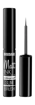 Водостойкая подводка для глаз с матовым финишем Luxvisage Matt Ink Eyeliner Waterproof