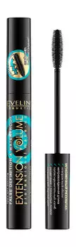 Водостойкая тушь для ресниц Eveline Extension Volume Professional Make-Up False Definition & Waterproof