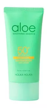 Водостойкий солнцезащитный крем для лица с алоэ Holika Holika Aloe Waterproof Sun Cream SPF 50+ PA ++++