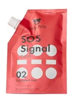 Восстанавливающая экстра-питательная маска для волос Holly Polly SOS-Signal Mask