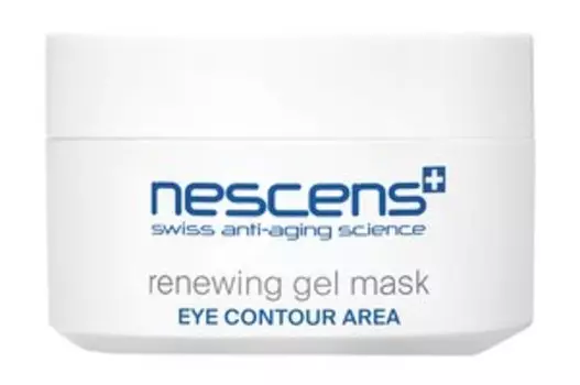 Восстанавливающая гелевая маска для контура глаз Nescens Renewing Gel Mask Eye Contour Area