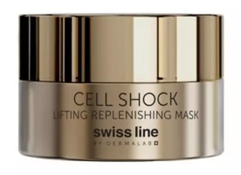 Восстанавливающая лифтинг-маска для лица с гиаулроновой кислотой Swiss Line Cell Shock Lifting Replenishing Mask